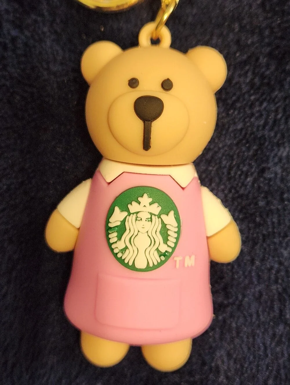 Inspired Starbucks Bag Charm- Barista Bear. NWOT